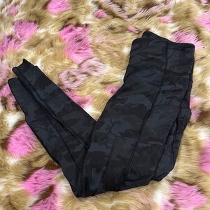 Lululemon fast and free 25” camo tight